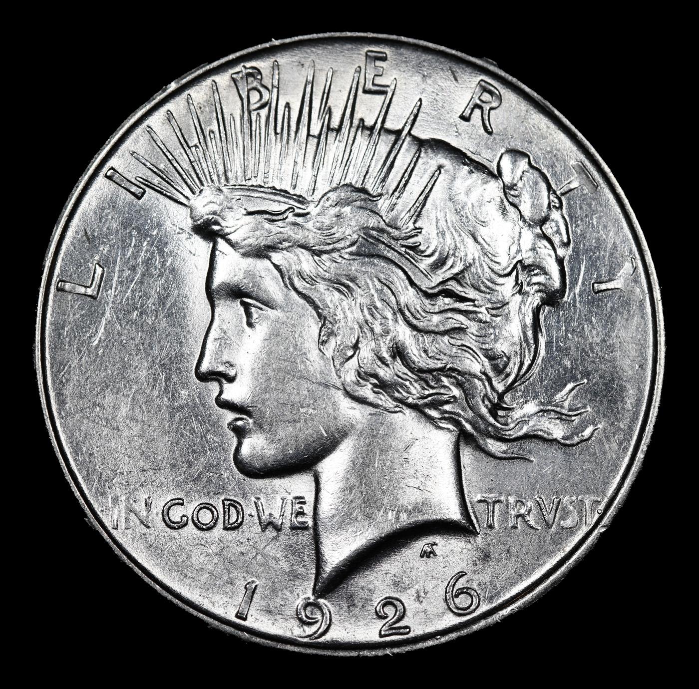 1926-d Peace Dollar $1 Grades Select+ Unc