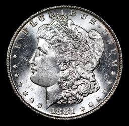 ***Auction Highlight*** 1881-s Morgan Dollar 1 Graded ms66+ By SEGS (fc)