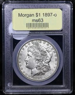 ***Auction Highlight*** 1897-o Morgan Dollar 1 Graded Select Unc By USCG (fc)