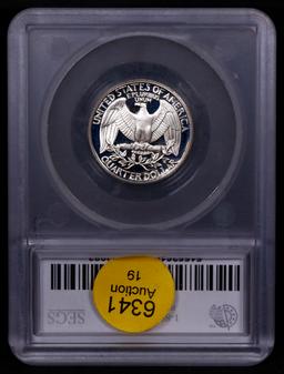 Proof 1992-s Silver Washington Quarter 25c Graded pr70 dcam BY SEGS