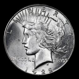 ***Auction Highlight*** 1922-s Peace Dollar $1 Graded ms65 BY SEGS (fc)