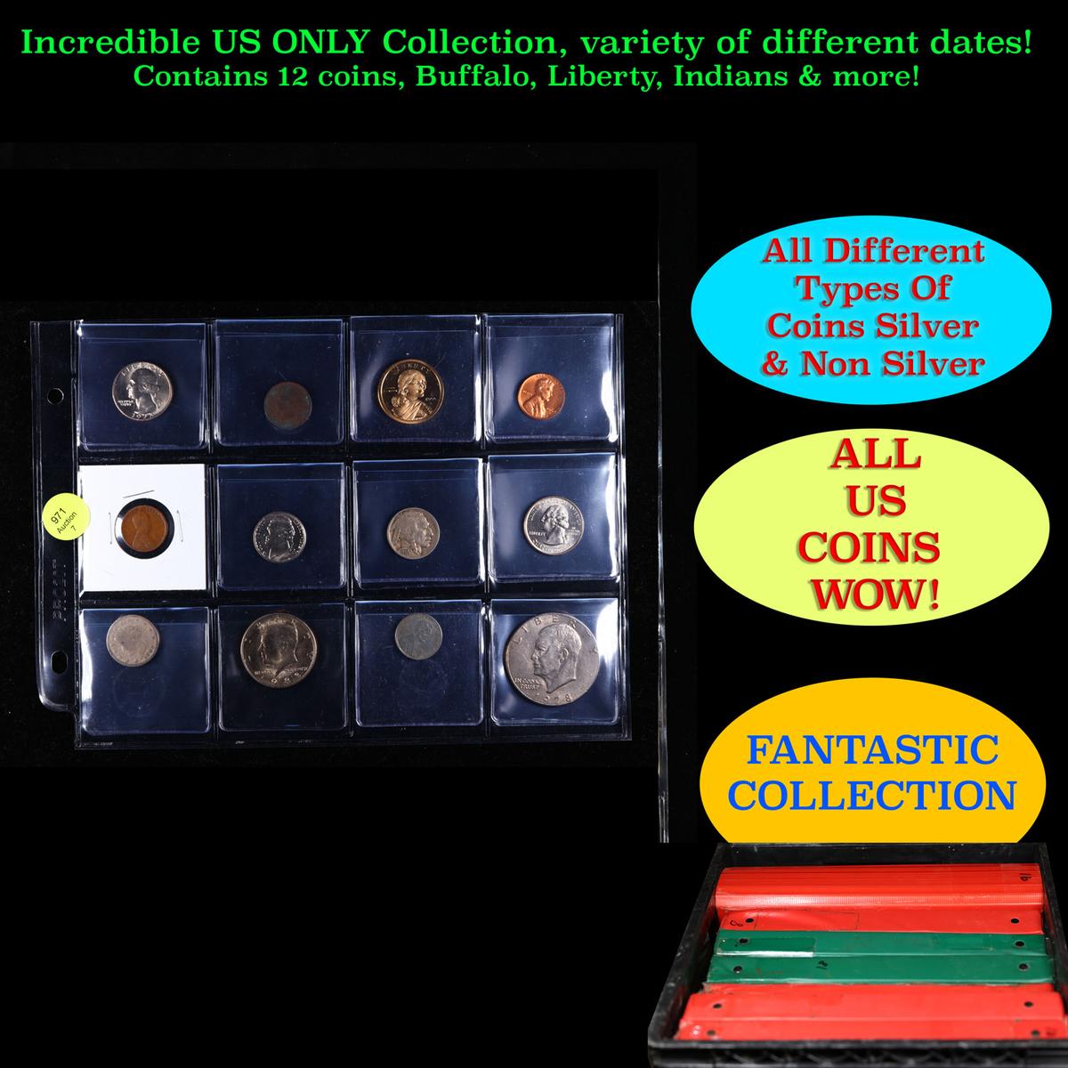 Unique Father & 2 Sons US ONLY Collection,The kids focused on Proofs and Dad on SILVER business stri