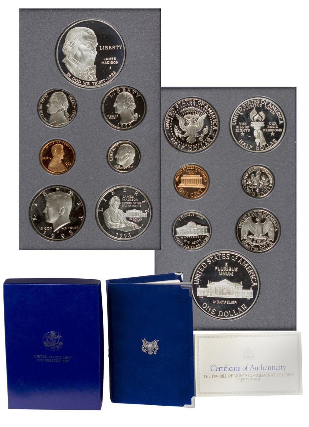 1993 United States Mint Prestige Proof Set