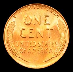 1958-p Lincoln Cent 1c Grades GEM++ Unc RD