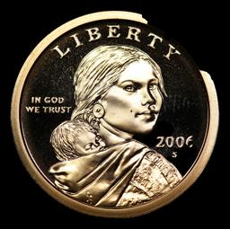 Proof 2006-s Sacagawea Dollar $1 Grades GEM++ Proof Deep Cameo