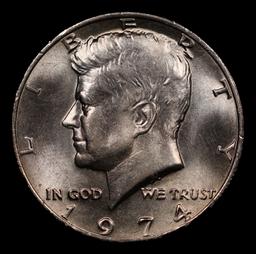 1974-p Kennedy Half Dollar 50c Grades GEM+ Unc