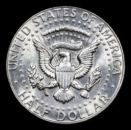 1968-d Kennedy Half Dollar 50c Grades GEM Unc