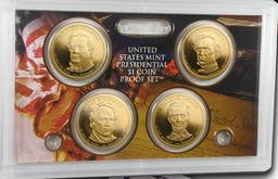 2010 US Mint Presidential $1 Coin Proof Set No Outer Box