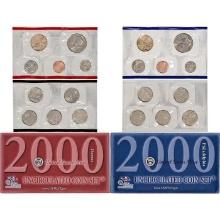 2000 20 piece United States Mint Set with Sacagawea Dollar