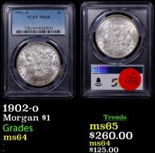 PCGS 1902-o Morgan Dollar $1 Graded ms64 By PCGS