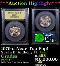 1979-d Susan B. Anthony Dollar 1 Graded Gem++ Unc by USCG