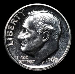 Proof 1960 Roosevelt Dime Near Top Pop! 10c Graded pr69+ BY SEGS