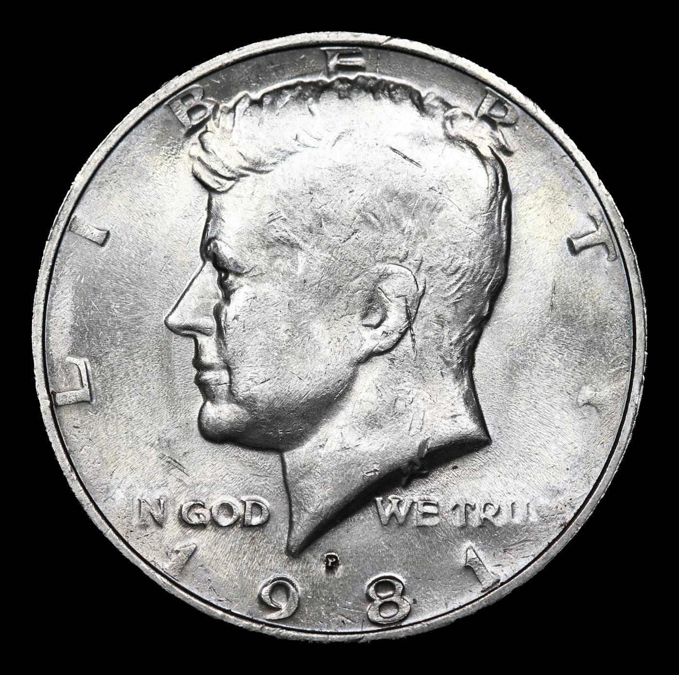 1981-p Kennedy Half Dollar 50c Grades GEM++ Unc