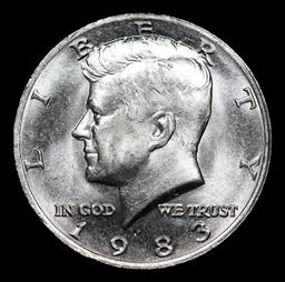 1983-p Kennedy Half Dollar 50c Grades GEM+ Unc