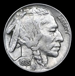 1935-p Buffalo Nickel 5c Grades Select Unc