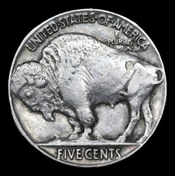 1937-p Buffalo Nickel 5c Grades Choice AU