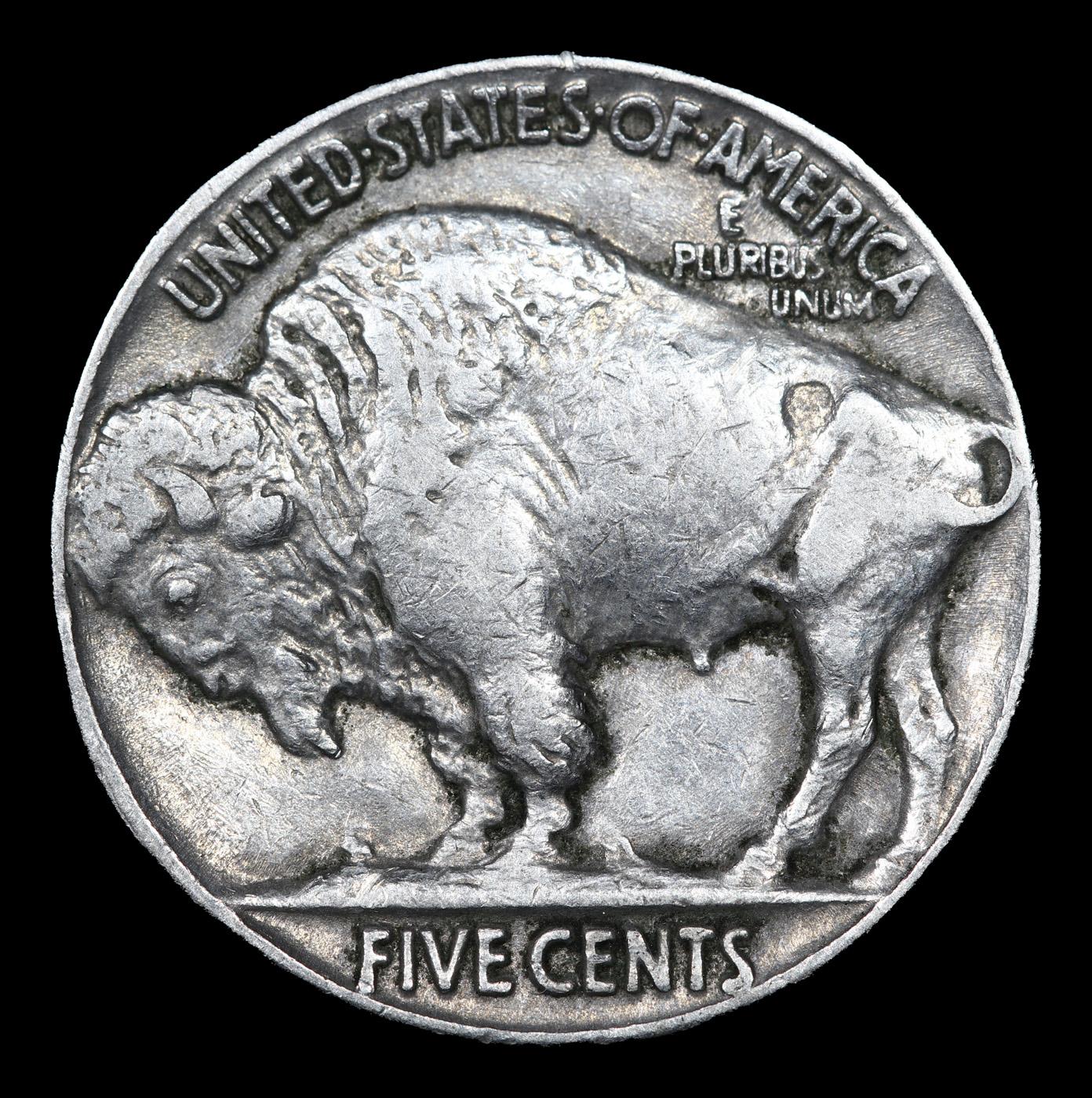 1937-p Buffalo Nickel 5c Grades Choice AU