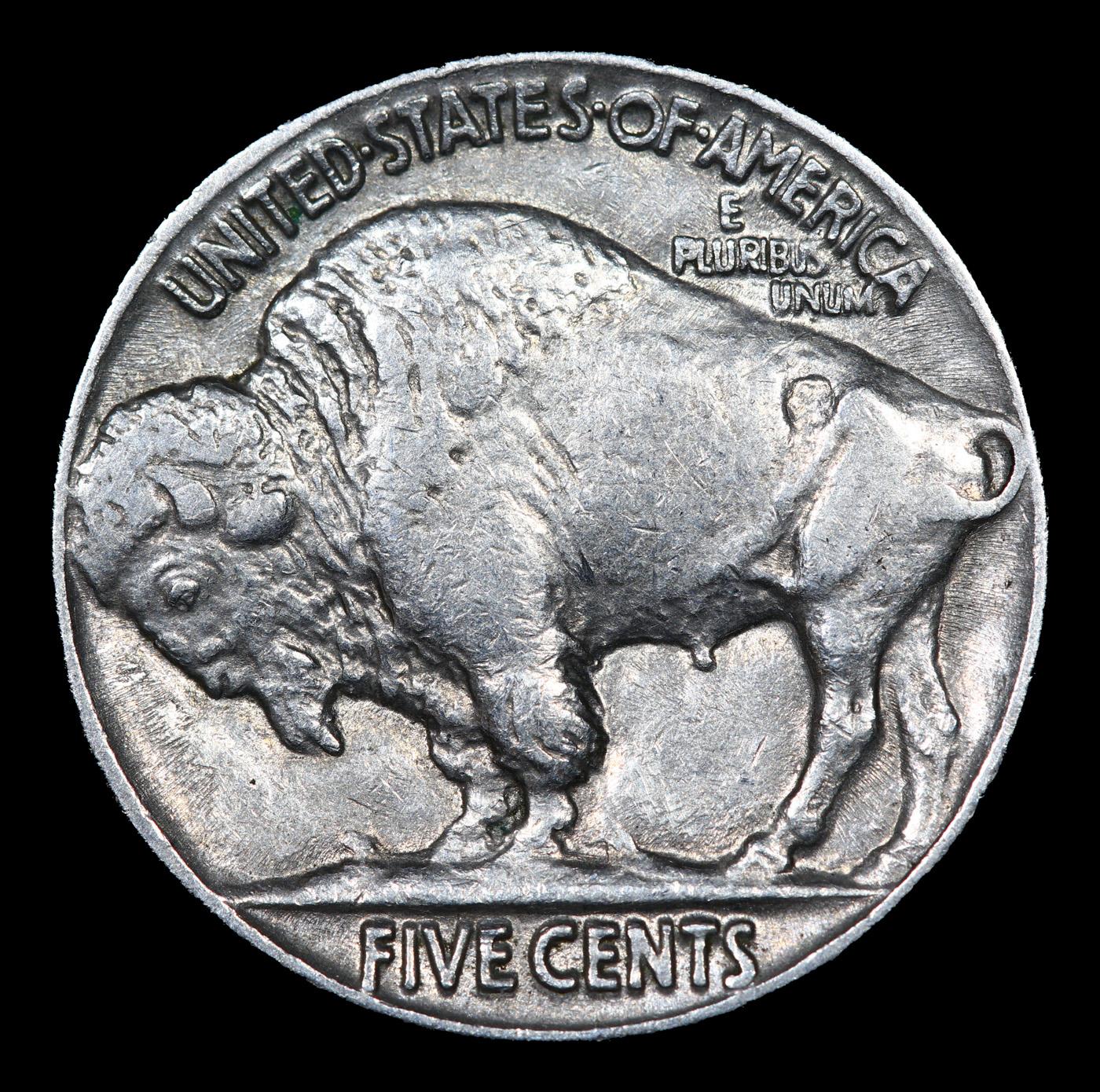 1937-p Buffalo Nickel 5c Grades Choice AU