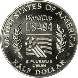 1994-D World Cup Uncirculated Half Dollar - Young Collectors Edition