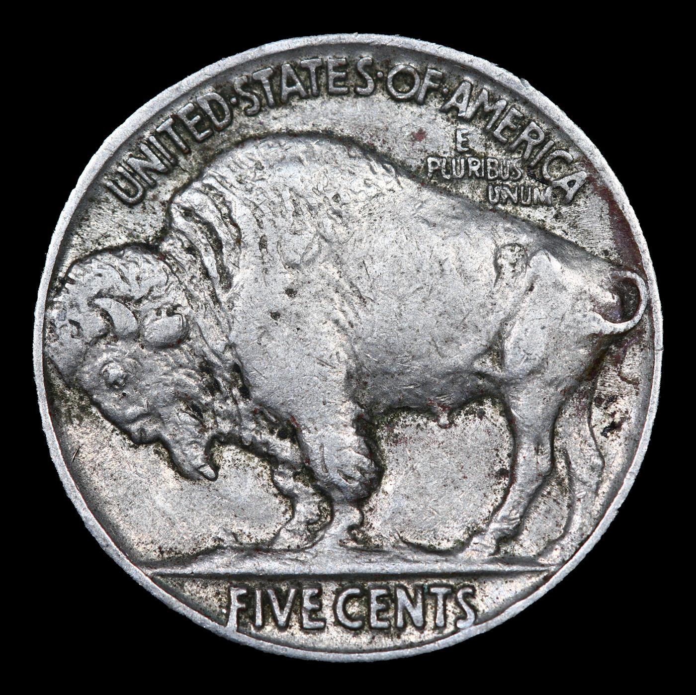 1937-p Buffalo Nickel 5c Grades Choice AU/BU Slider