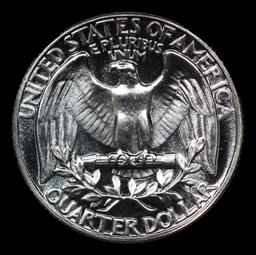 Proof 1961 Washington Quarter 25c Grades GEM++ Proof