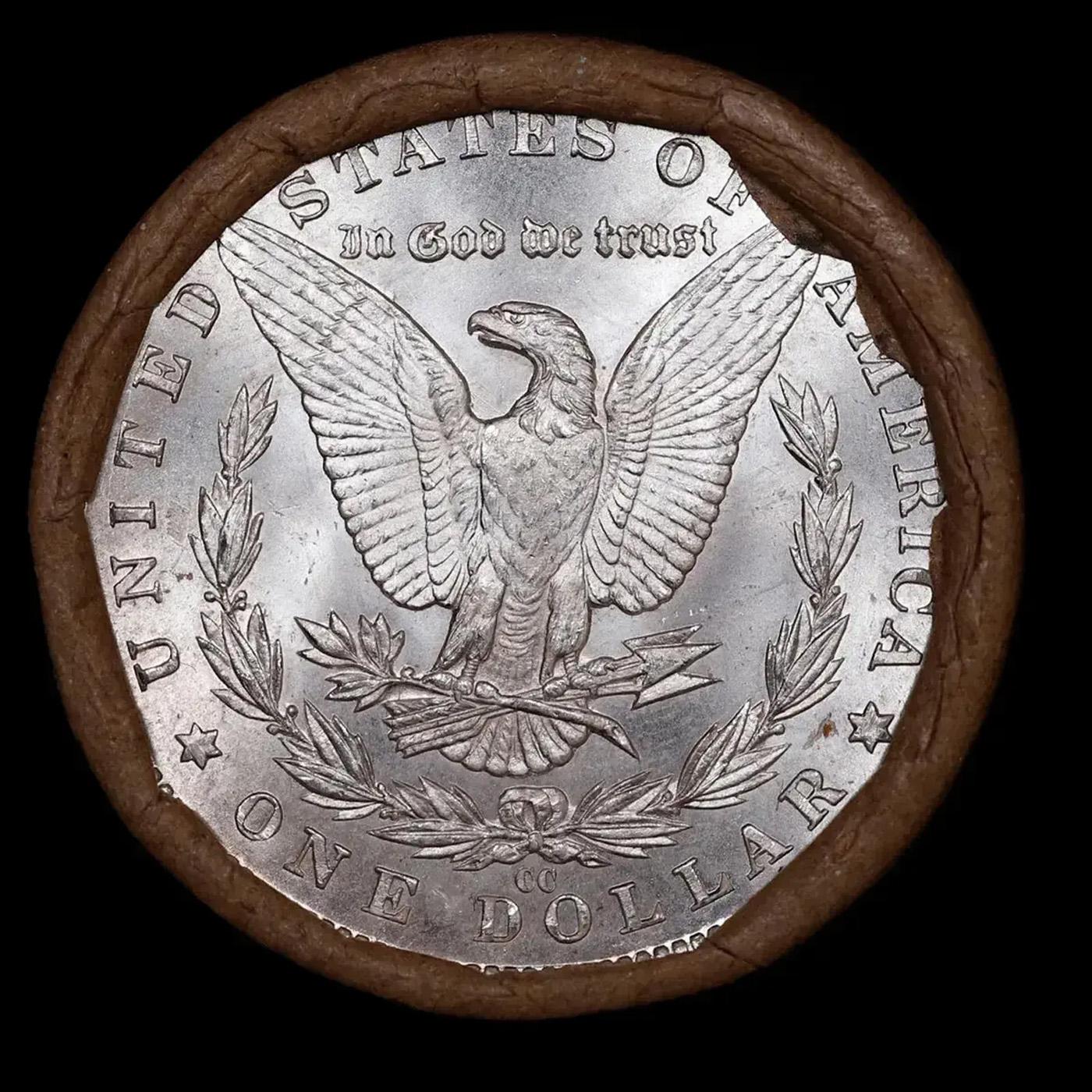 ***Auction Highlight*** 1889 & CC Uncirculated Morgan Dollar Shotgun Roll (fc)