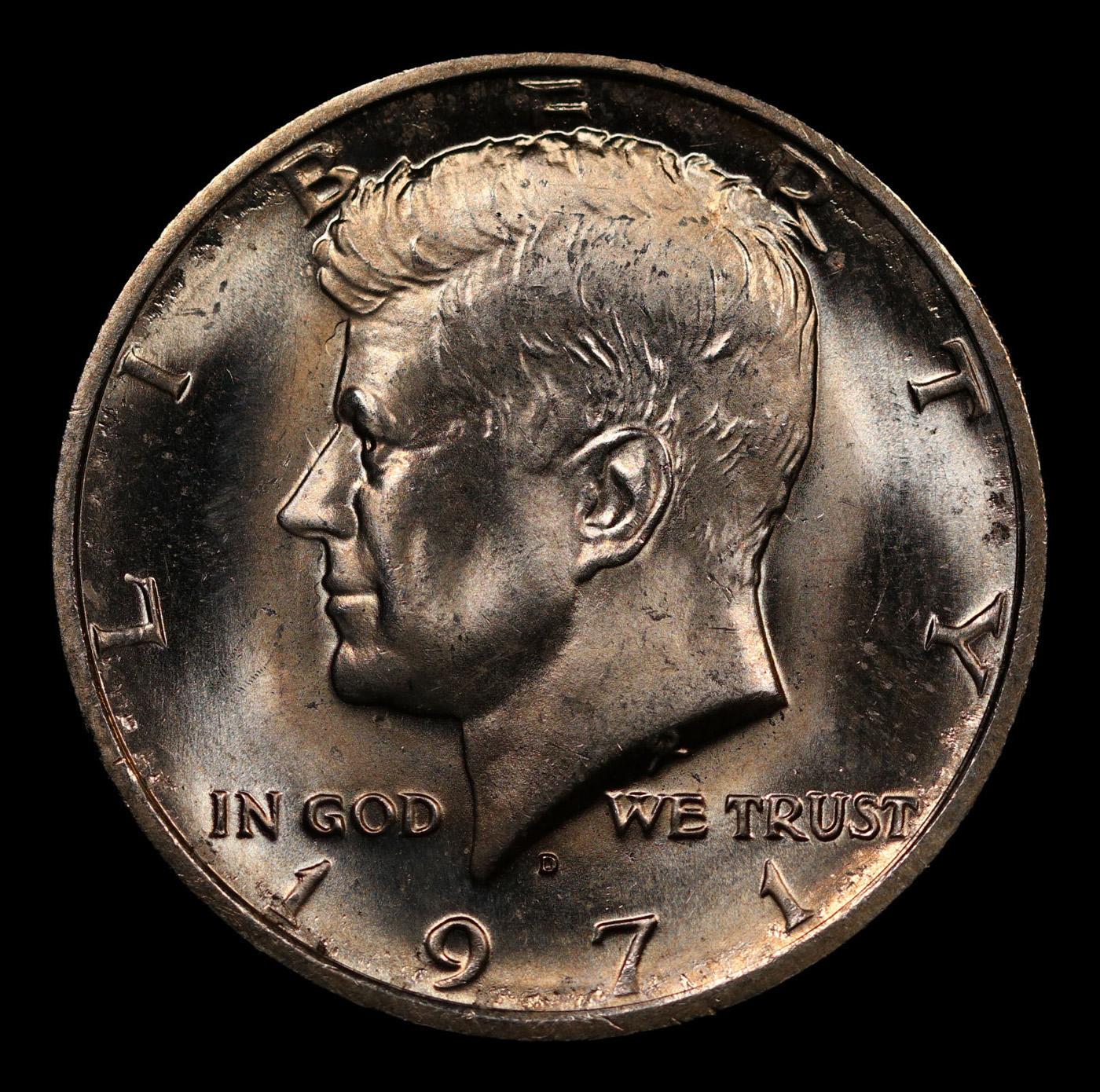 1971-d Kennedy Half Dollar 50c Grades GEM+ Unc