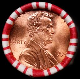 CRAZY Penny Wheel Buy THIS 1994-p solid Red BU Lincoln 1c roll & get 1-10 BU Red rolls FREE WOW