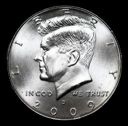 2009-d Kennedy Half Dollar 50c Grades GEM++ Unc