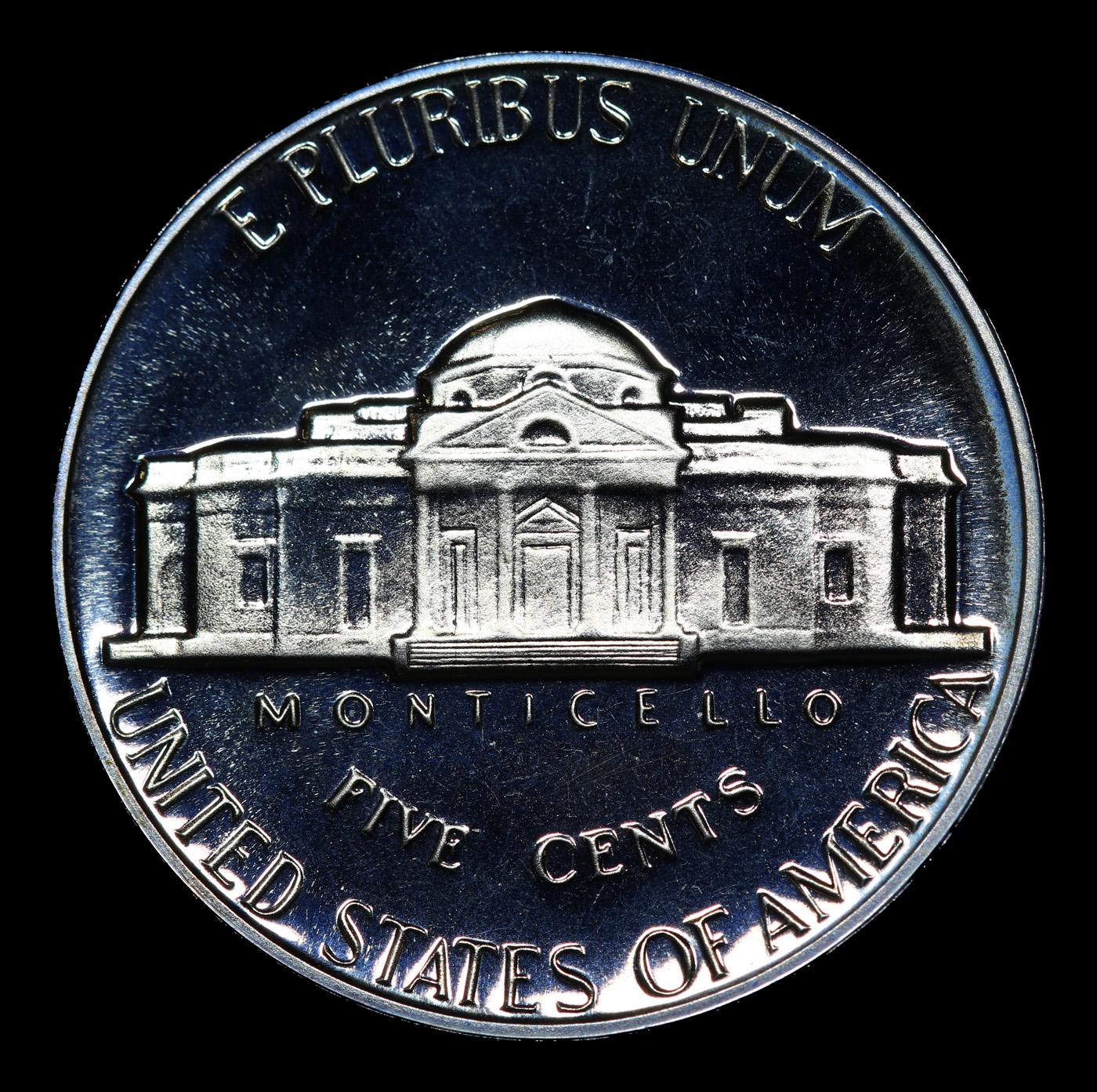 Proof 1970-s Jefferson Nickel 5c Grades GEM++ Proof Cameo