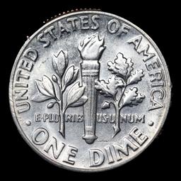 1975-d Roosevelt Dime 10c Grades GEM++ Unc