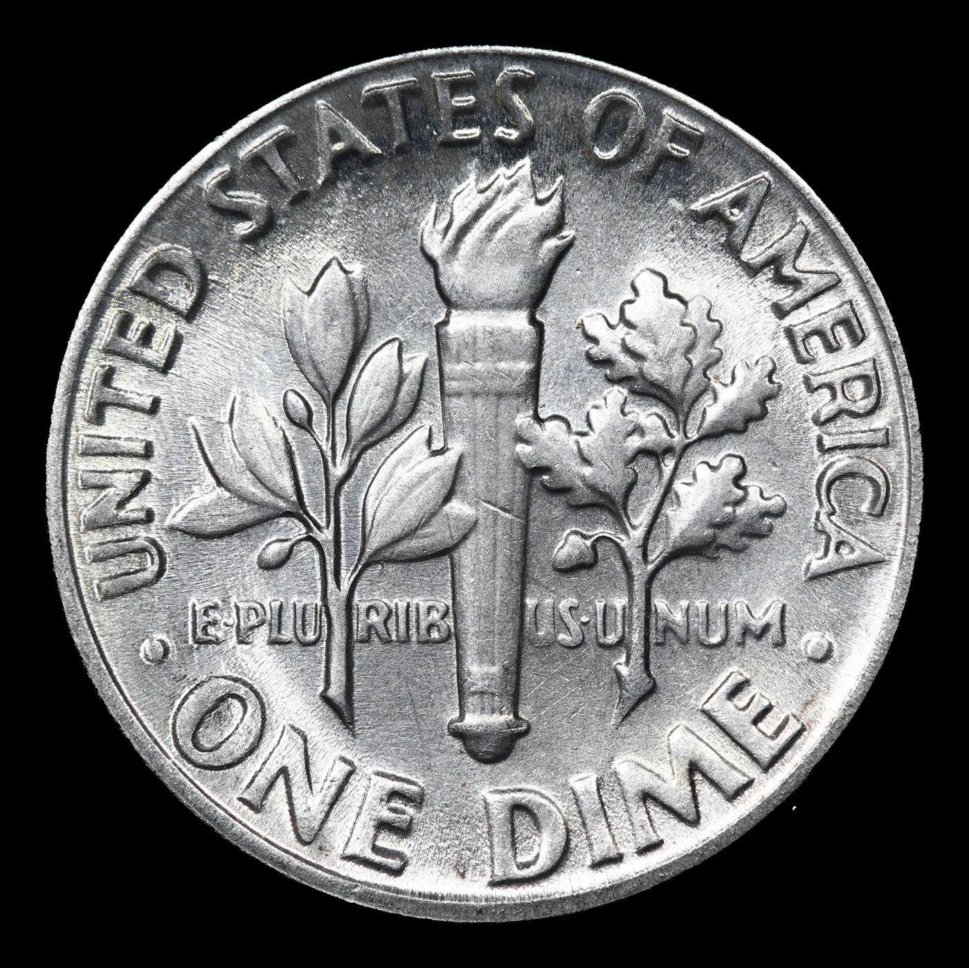 1975-d Roosevelt Dime 10c Grades GEM++ Unc