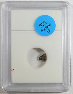 Authentic Meteorite Space Rock Campo Del Cielo Argentina, Discovered 1576 AD Graded By INB