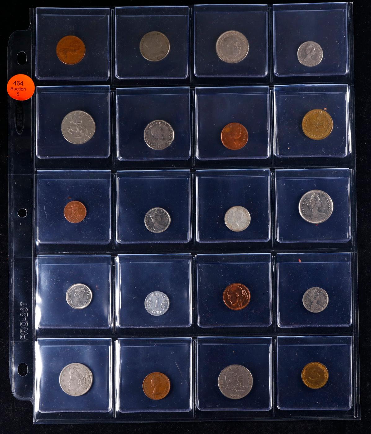 20 Great Coins of the World, hand selected, many trend high, every lot guaranteed to contain Silver.