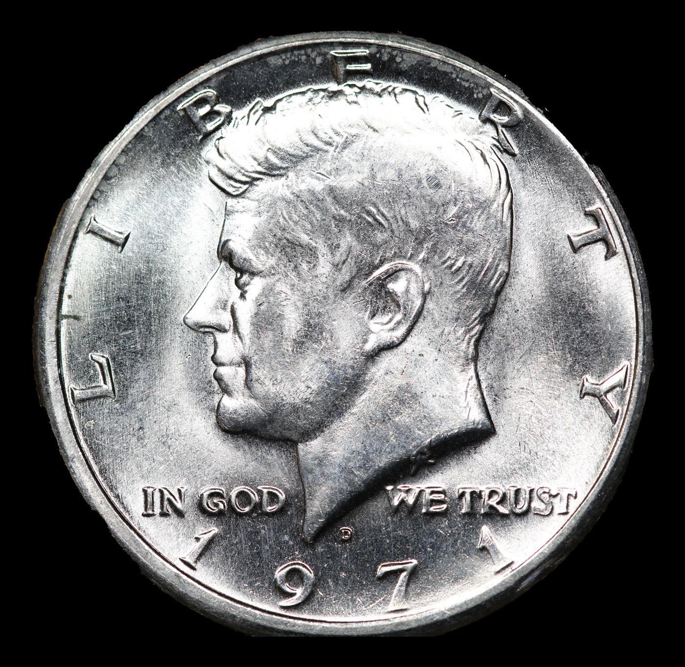 1971-d Kennedy Half Dollar 50c Grades GEM++ Unc