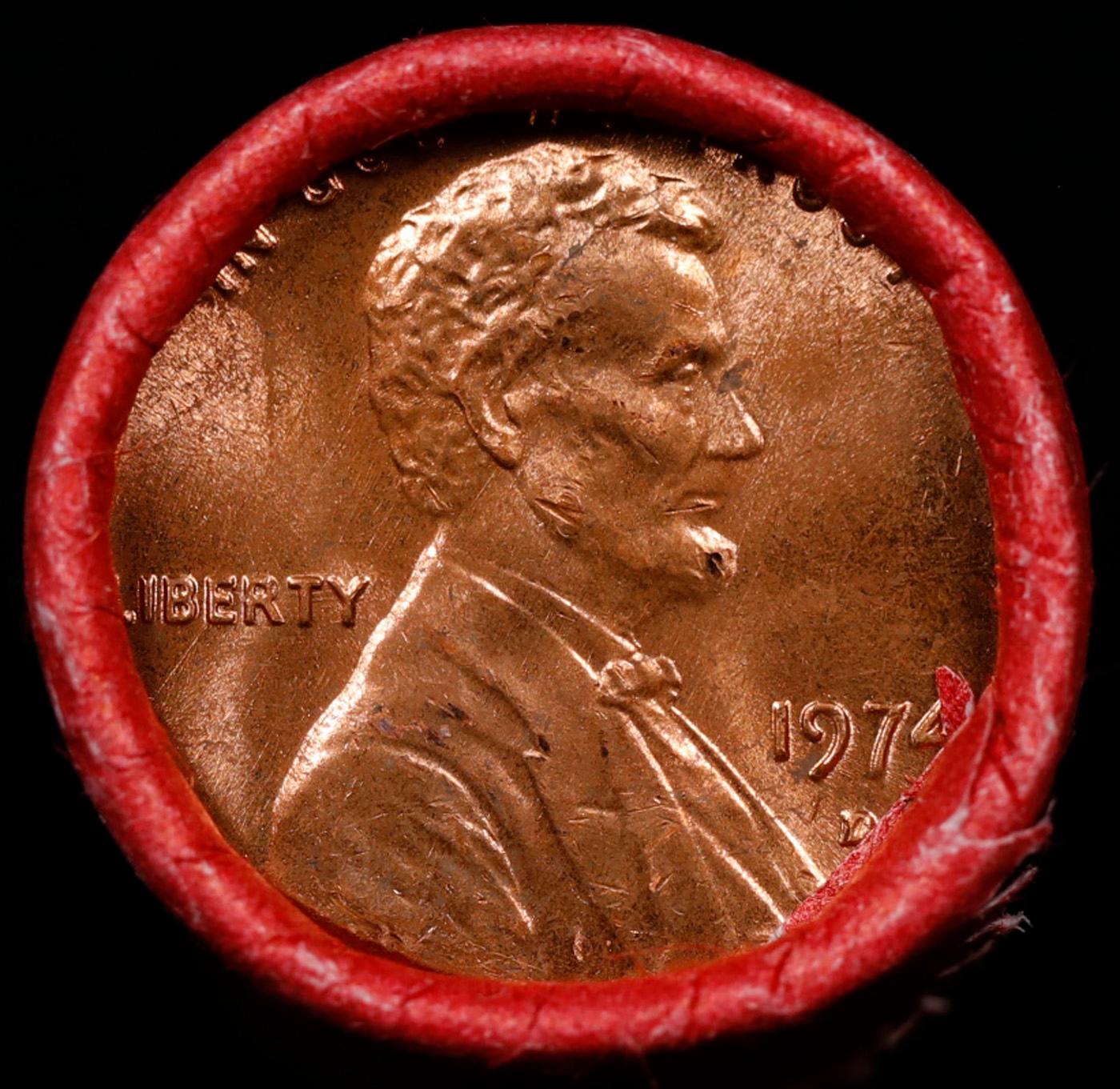 INSANITY The CRAZY Penny Wheel 1000’s won so far, WIN this 1974-d BU RED roll get 1-10 FREE