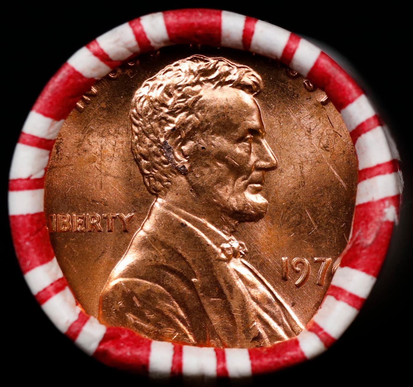 INSANITY The CRAZY Penny Wheel 1000’s won so far, WIN this 1974-p BU RED roll get 1-10 FREE