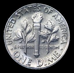 1975-d Roosevelt Dime 10c Grades Gem++ Unc