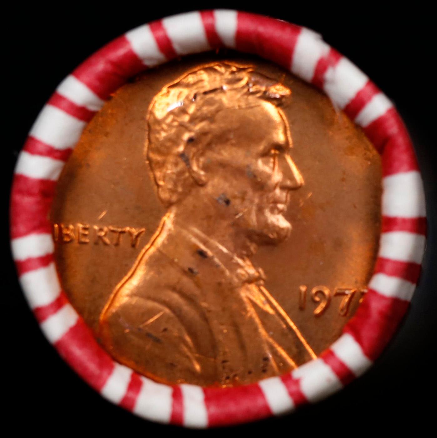 INSANITY The CRAZY Penny Wheel 1000’s won so far, WIN this 1973-p BU RED roll get 1-10 FREE