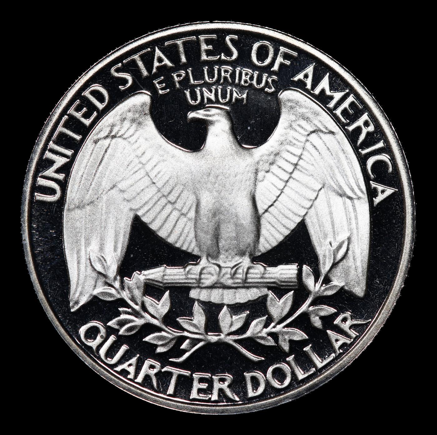 Proof 1983-s Washington Quarter 25c Grades GEM++ Proof Deep Cameo