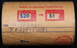 *EXCLUSIVE* Hand Marked " Morgan Premium," x20 coin Covered End Roll! - Huge Vault Hoard  (FC)