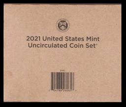 Sealed 2021 United States Mint Set in Original Government Shipped Box, Never Opened! 14 Coins Inside