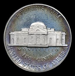 Proof 1989-s Jefferson Nickel 5c Grades GEM++ Proof Deep Cameo