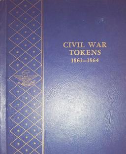 Whitman Civil War Tokens 1861-1864 Collectors Book - No Coins