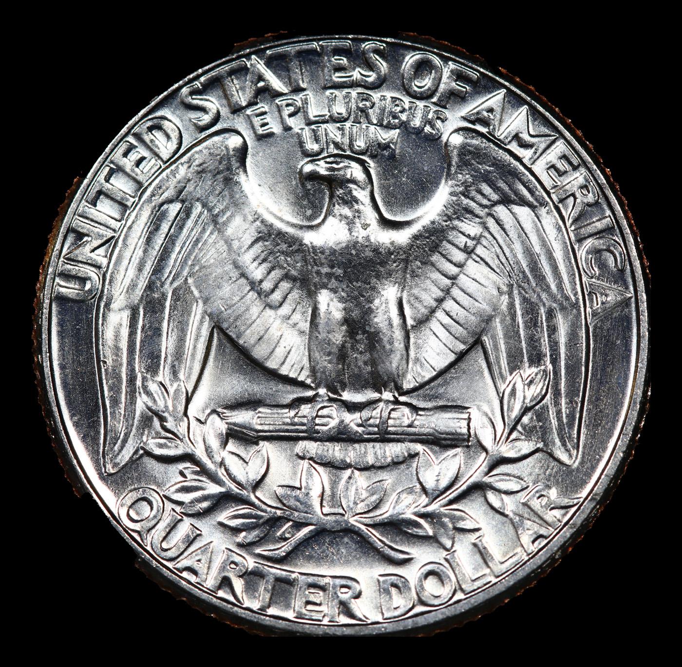 ***Auction Highlight*** 1970-d Washington Quarter Near Top Pop! 25c Graded ms67+ By SEGS (fc)