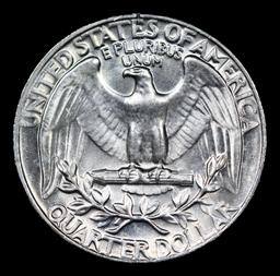 ***Auction Highlight*** 1962-p Washington Quarter 25c Graded ms66+ By SEGS (fc)