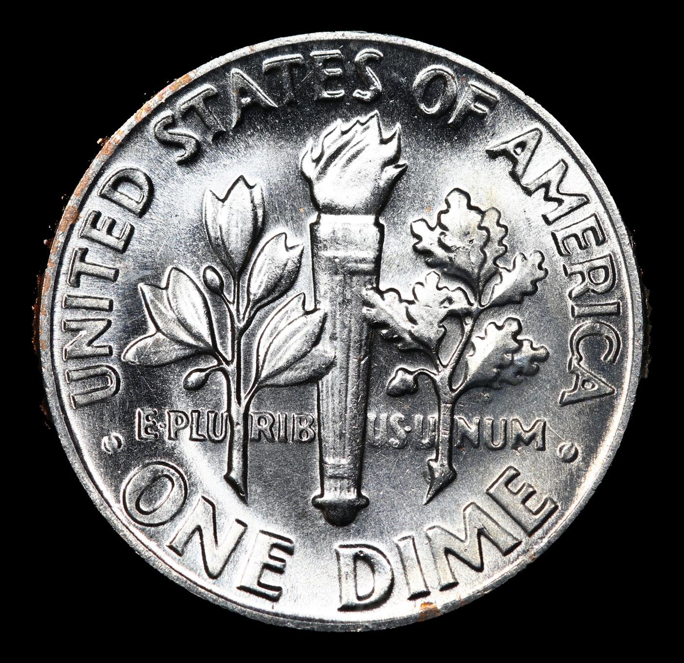 1975-d Roosevelt Dime 10c Grades Gem++ Unc