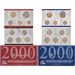 2000 20 piece United States Mint Set with Sacagawea Dollar