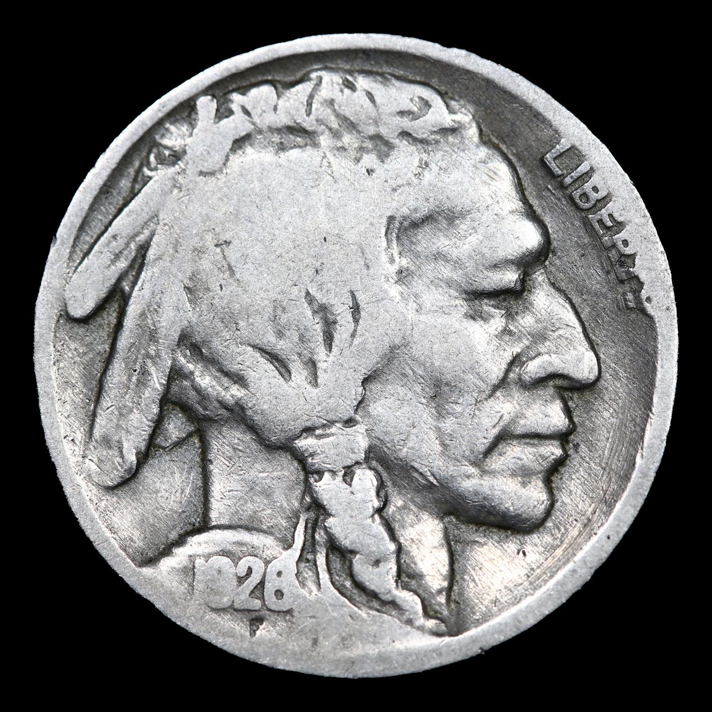 1926-p Buffalo Nickel 5c Grades vg+