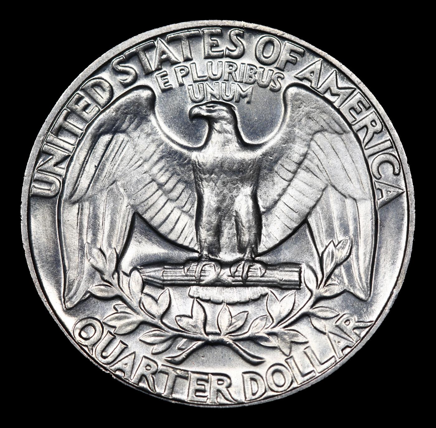 ***Auction Highlight*** 1970-d Washington Quarter Near Top Pop! 25c Graded ms67+ By SEGS (fc)